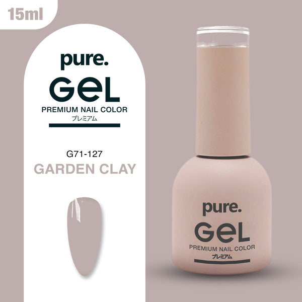 Pure Gel Premium Nail Color Garden Clay 15ml