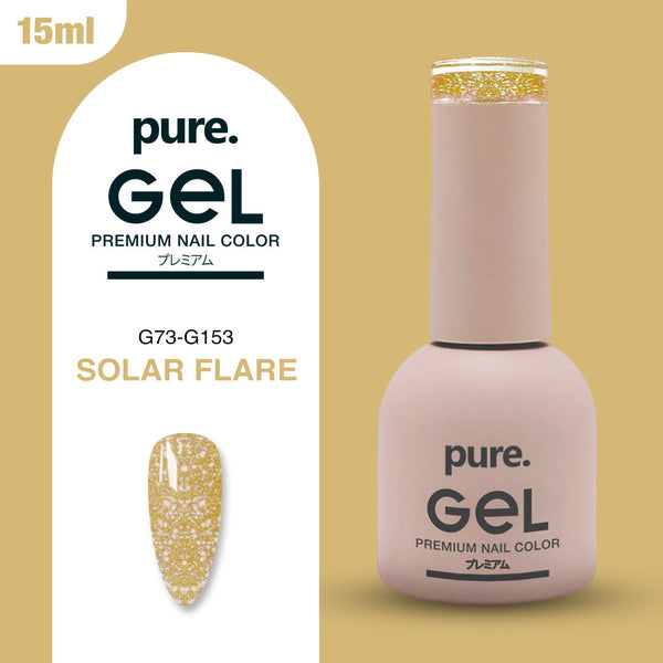 Pure Gel Premium Nail Color Solar Flare 15ml