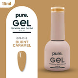 Pure Gel Premium Nail Color Burnt Caramel 15ml