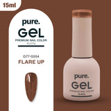 Pure Gel Premium Nail Color Flare Up 15ml