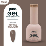Pure. Gel Premium Nail Color Toffee Twilight 15ml