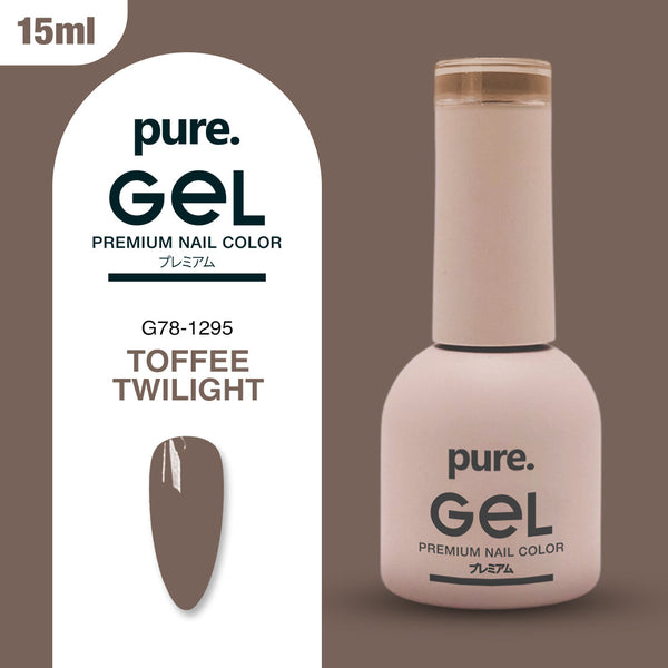 Pure Gel Premium Nail Color Toffee Twilight 15ml