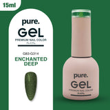 Pure Gel Premium Nail Color Enchanted Deep 15ml