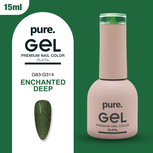 Pure Gel Premium Nail Color Enchanted Deep 15ml