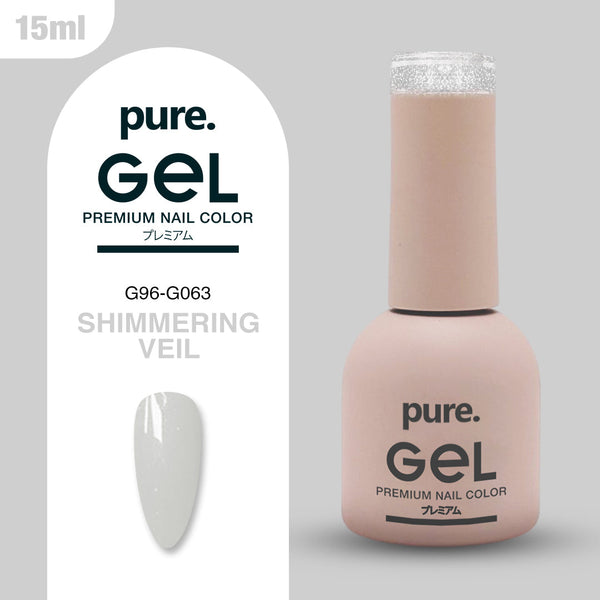 Pure Gel Premium Nail Color Shimmering Veil 15ml
