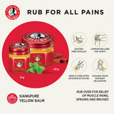 Siang Pure Bundle 12:Inhaler 2-in-1, Liquid Inhalant (Ball Tip) 5cc & Balm12g (Yellow) Formula 1