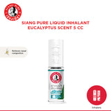 Siang Pure Bundle 10:Liquid Inhalant Eucalyptus Scent (Ball Tip) 5cc & Oil Ball Tip 5cc Formula 1