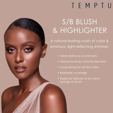 Temptu S/B Starter And Pro Sets 1/4oz Blush & Highlighters:8Pack