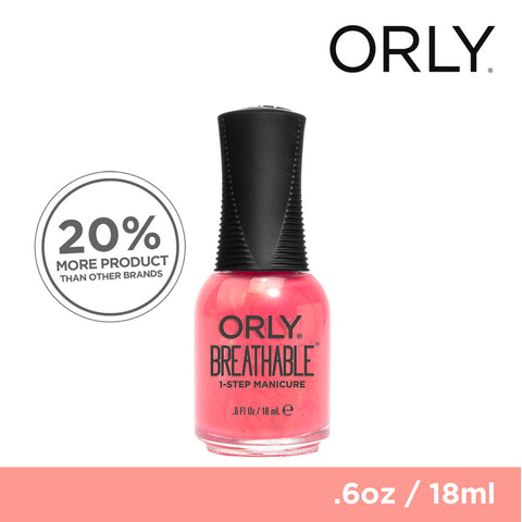 Orly Breathable Nail Lacquer Color The Floor is Lava 18ml