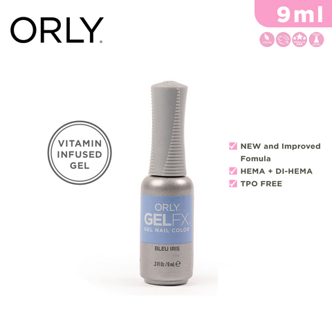 Orly Gel Fx Color Bleu Iris 9ml