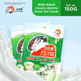 White Rabbit GSY Creamy Matcha Green Tea Candy 150g - PACK OF 3