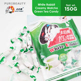 White Rabbit GSY Matcha Candy - Pack of 6 FREE Plastic Bag