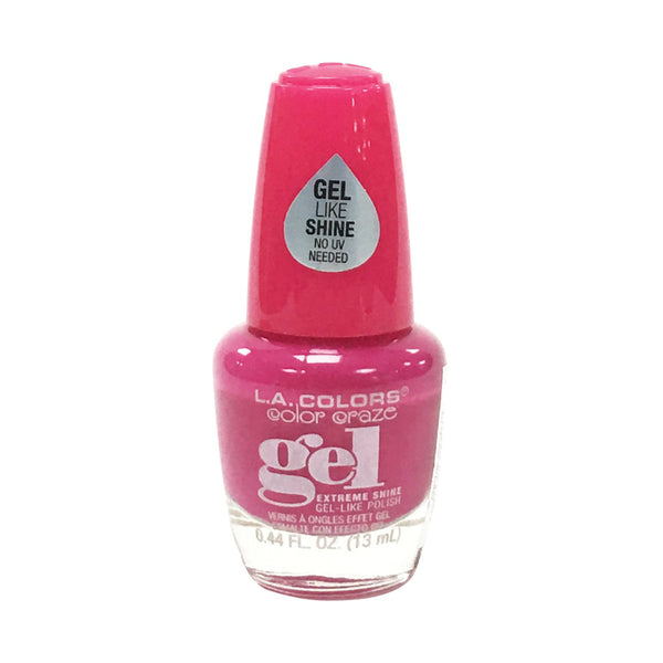 LA Colors Color Craze Gel Like Polish Socialite - Shoppurebeauty