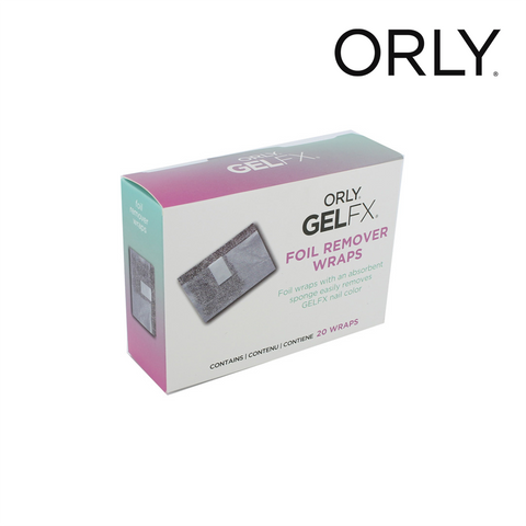 Orly Gel Fx Foil Remover Wraps 20pcs
