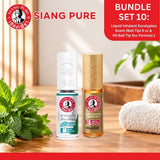 Siang Pure Bundle 10:Liquid Inhalant Eucalyptus Scent (Ball Tip) 5cc & Oil Ball Tip 5cc Formula 1