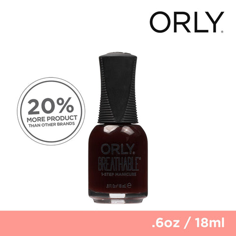 Orly Breathable Nail Lacquer Color No Fig Deal 18ml