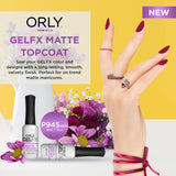 Orly Gel Fx Treatment Matte Top Coat 9ml