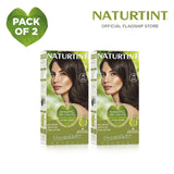 Naturtint Hair Color 4N Pack of 2 - FREE Naturtint Hair Food Quinoa 30ml