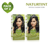 Naturtint Hair Color 2N Pack of 2 - FREE Naturtint Hair Food Quinoa 30ml