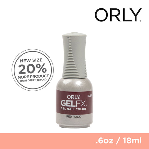 Orly Gel Fx Color Red Rock 18ml