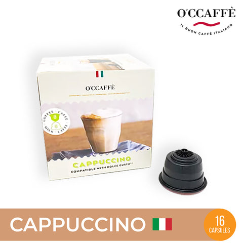 Occaffe Dolce Gusto Cappuccino Capsules 16's, Italy