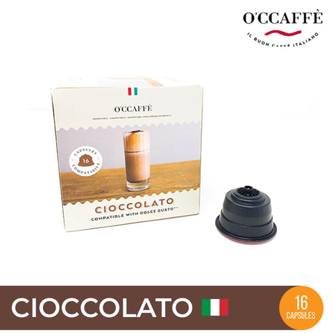 Occaffe Dolce Gusto Cioccolato Capsules 16's, Italy