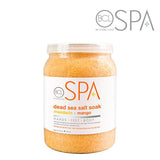 BCL Spa Organics Dead Sea Salt Soak  Mandarin + Mango 64oz