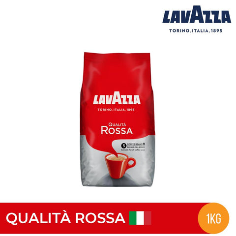 Lavazza Whole Bean Coffee- Qualita Rossa 1kg, Italy