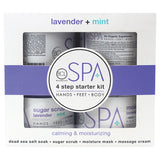 BCL Spa Organics Lavender + Mint 4 Step Starter Kit